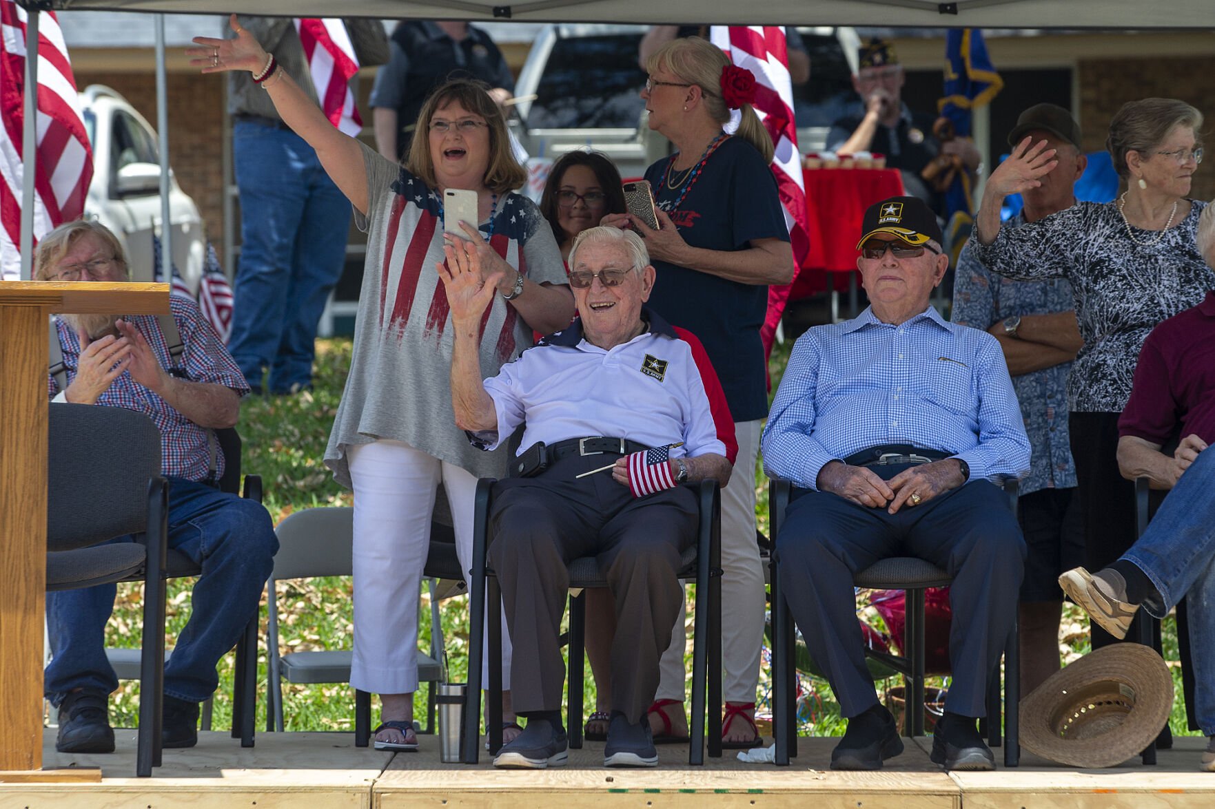 Parade honors veteran